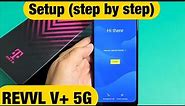 T-Mobile REVVL V+ 5G: How to Setup from Beginning (step by step)