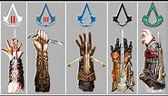 Evolution of Hidden Blade in Assassin's Creed Games (2007-2020)