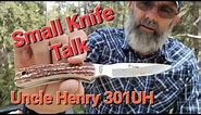 Uncle Henry 301UH Skinner Knife and other Small Knife Talk.