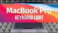 How to Turn On the Keyboard Light on your MacBook Pro M1