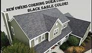 Beautiful New Owens Corning Duration Roof in the Black Sable Color