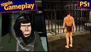 Planet of the Apes ... (PS1) Gameplay