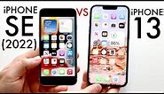 iPhone SE (2022) Vs iPhone 13! (Comparison) (Review)