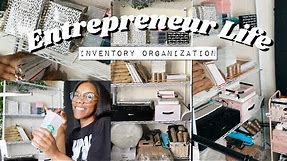 Entrepreneur Life | How I Organize Business Inventory + Storage Ideas