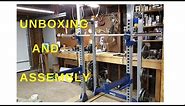 Fitness Gear Pro Half Squat Rack Unboxing And Assembly