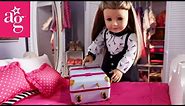 American Girl Packing for Vacation Stop Motion | @AmericanGirl