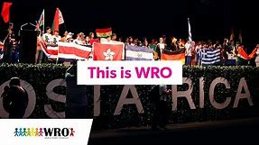 This is WRO - World Robot Olympiad