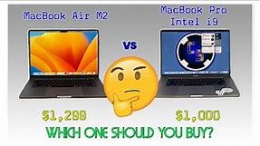 2023 MacBook Air M2 vs 2019 Macbook Pro, which one should you buy?