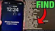 How To Check iOS Version on DISABLED/LOCKED iPhone / iPad! (ANY iOS)