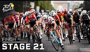 Highlights: Tour de France, Stage 21 finish | Cycling on NBC Sports