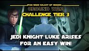 JKL Heroes Arise - Ground War Challenge Tier 3 - SWGOH Assault Battles