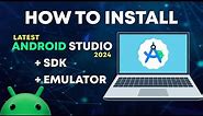 Android Studio Setup - How to Install Android Studio and SDK