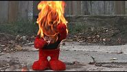 Elmo's Fiery Death [NIGHTMARE FUEL]