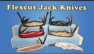 Flexcut Jack Pocket Knife Comparison and Review (Detail, Whittlin, Carvin, Spoon, Pocket, Tri-Jack)