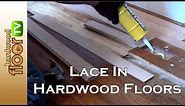 Lace In Hardwood Floor Repair - Patching Old