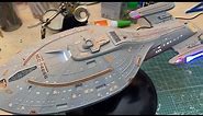 1:1000 scale USS Voyager from Polar Lights