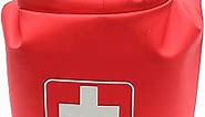 Aquapac Waterproof First Aid Kit Dry Bag for Emergency Use with Secure Buckle - Red