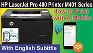 How to Use HP ePrint | HP LaserJet Pro 400 Printer M401 series
