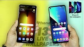 iPhone 13 Stock Live Wallpaper for All Android Phones | iPhone 13 Series Live Wallpapers Download🔥🔥
