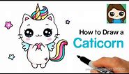 How to Draw a Caticorn Easy
