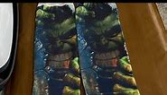“Truly incredible” Hulk socks using Cricut and sublimation