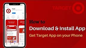 How to Download Target App on your Phone | Get Target App