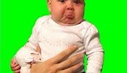Green Screen Laughing and Crying Baby Meme