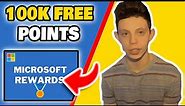 How to Get FREE Microsoft Rewards Points - Get a FAST 100,000 Points (2024 Method!)