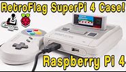 New RetroFlag SuperPi 4 Case! SNES Case For Raspberry Pi 4