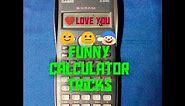 Funny calculator tricks