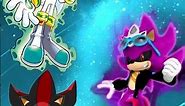 Archie Sonic, Shadow and Silver vs Sonic Universe
