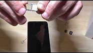 Huawei Mate 10 Lite: How to insert the SIM card? Installation of the nano SIM Tutorial