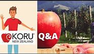 The KORU® Apple of New Zealand: What you need to know about this fantastic apple variety