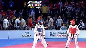 Female -57kg Semifinal: Iran vs. Philippines I 22nd Asian Taekwondo Championships