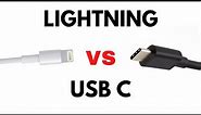 Lightning vs USB C