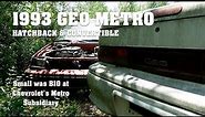 1993 Geo Metro Hatchback and Convertible