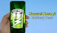 Huawei Nova 7i Battery Charging and Drain Test