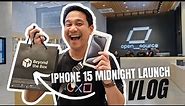 VLOG S03E09: iPhone 15 Midnight Launch at open_source by Beyond the Box | iPhone 15 Pro Max Unboxing