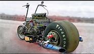 Rat Rod Motorcycles Compilation (Diesel engine) | Custom Bike 2021