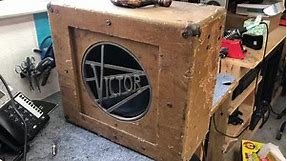 The vintage RCA victor speaker from... - Smokey & The Mirror