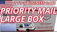 How To SHIP Using PRIORITY MAIL FLAT RATE LARGE BOX WITH POST OFFICE SERVICE DOMESTIC ONLY 2020