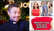 British Priest Reacts to the Most Wholesome Memes!