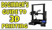 Getting Started with 3D Printing using Creality Ender 3