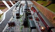 A grand tour of a huge OO gauge loft model train railway set