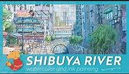 The Shibuya River