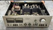 Technics SU - 7700 Stereo Integrated Amplifier Restoration // Restored Japanese Amplifier 1976