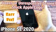 iPhone SE 2 (2020): Frozen or Stuck on Apple Logo or Unresponsive Screen (FIXED)