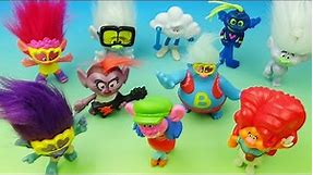2020 TROLLS WORLD TOUR set of 10 McDONALD'S HAPPY MEAL MOVIE COLLECTIBLES VIDEO REVIEW