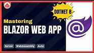 Blazor Web App Project Template - Blazor Web Application Tutorial