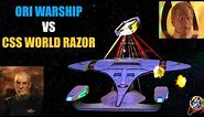 4K CSS World Razer VS ORI Warship Star Trek VS Stargate Picard Season 2 - Starship Battles